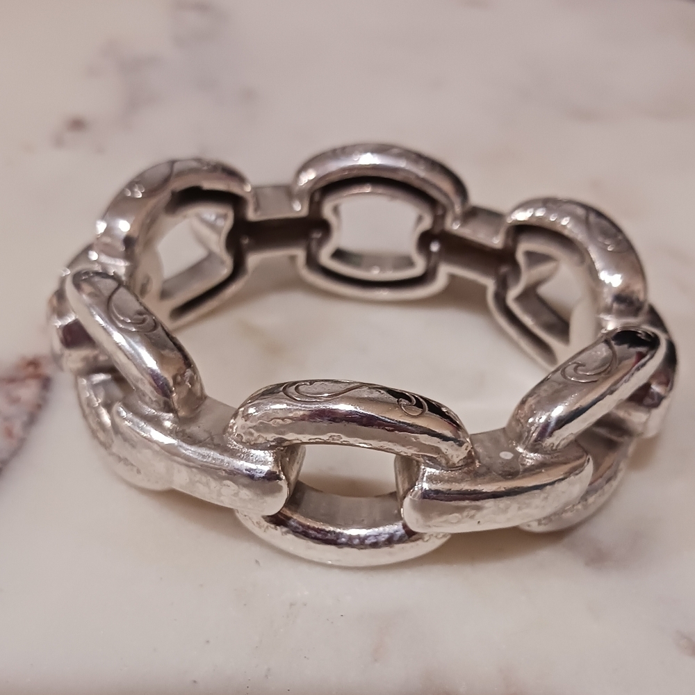 Brighton Interlock Link Bangle Bracelet - image 3